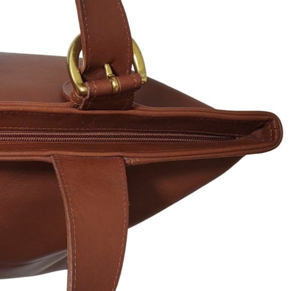 COACH VINTAGE Waverly Smooth Leather Satchel Tote - Picture 5 of 9